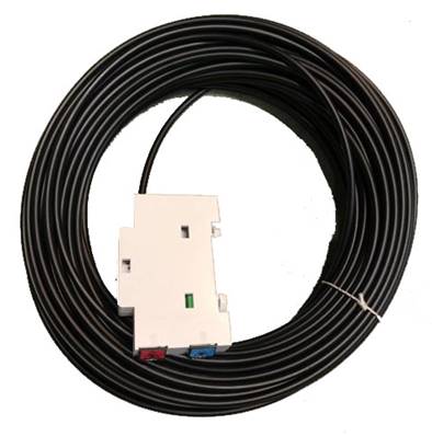 Liaison abonné FTTH étanche avec DTIo modulaire pré-câblé 1 fibre | 30m