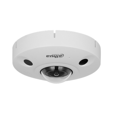 Caméra FishEye à grand-angle 12 Mpx | PoE | IR 10m