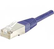 Cordon RJ45 Cat. 6 F/UTP - PVC | Violet 1.50m 