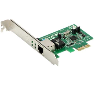 Carte réseau PCI-Express 1X Gigabit avec Support VLAN et Détection Droit/Croisé
