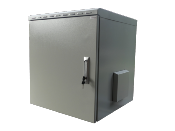 Coffret étanche / outdoor 19" IP55 - 12U 600 x 600 mm - Gris