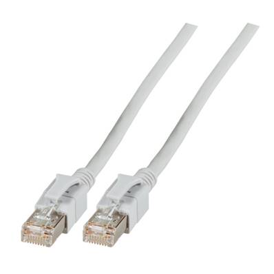 Cordon RJ45 Cat. 6A S/FTP - LED | Gris 5m 