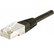 Cordon RJ45 Cat. 6 F/UTP - Étanche | Noir 30m 