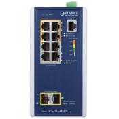 Switch industriel 4 ports 10/100/1000T 802.3bt PoE + 4 ports 10/100/1000T + 2 ports SFP