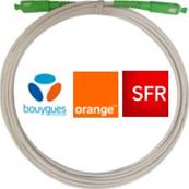Câble fibre optique pour box Orange, SFR et Bouygues - SCAPC/SCAPC | 30m