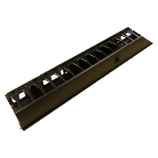 Lot de 2 goulottes verticales grande capacité pour baies 42U