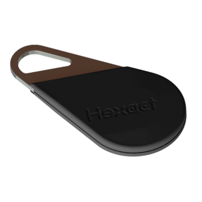 Clé de proximité HEXACT noire - MIFARE - Compatible Vigik - IP68 IK08