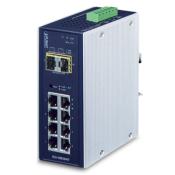 Switch Fibre Combo 100FX et Gigabit avec VLAN 10 ports