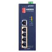 Switch industriel 5 ports 10/100TX Ethernet avec 4 ports 802.3at PoE+