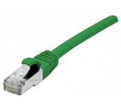 Cordon RJ45 Cat. 6A S/FTP - LSZH | Vert 1.50m