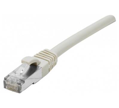 Cordon RJ45 Cat. 6A S/FTP - LSZH | Gris 20m