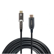 Cordon micro HDMI AOC 20M - M/M | Micro HDMI + HDMI / HDMI