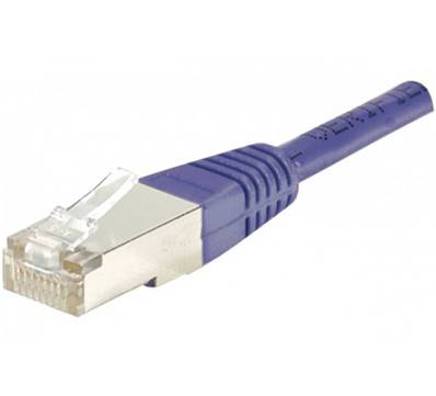 Cordon RJ45 Cat. 6 F/UTP - PVC | Violet 40m 