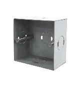 Boîte d'encastrement anti-vandale 80 x 80 x 30 mm pour bouton de sortie