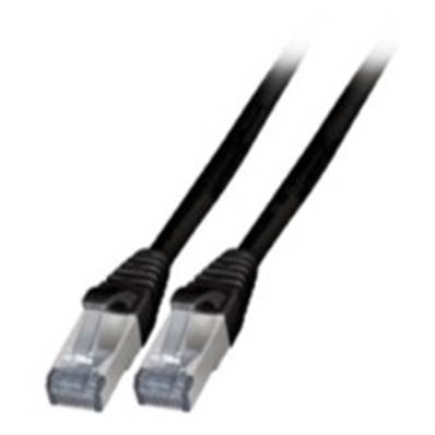 Cordon RJ45 Cat. 6A S/FTP - Étanche | Noir 15m 