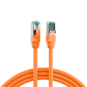 Cordon RJ45 Cat. 6A S/FTP - LSZH | Orange 15m
