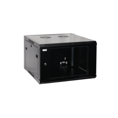 Coffret 19" - 6U 600 x 600 mm - Noir | Monté