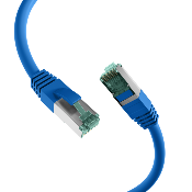 Cordon RJ45 Cat. 6A S/FTP - LSZH | Bleu 0.30m