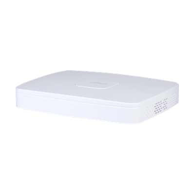 DAHUA - Enregistreur NVR pour 8 caméras | PoE | 4K UHD | Avec IA