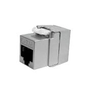 Embase RJ45 CAT. 6A S/FTP SLIM | Accroche Keystone