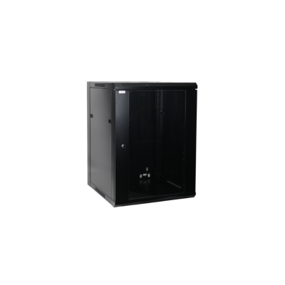 Coffret 19" - 15U 600 x 600 mm - Noir | Monté