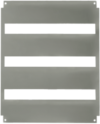 Châssis pour coffrets polyester 500x600x250 mm