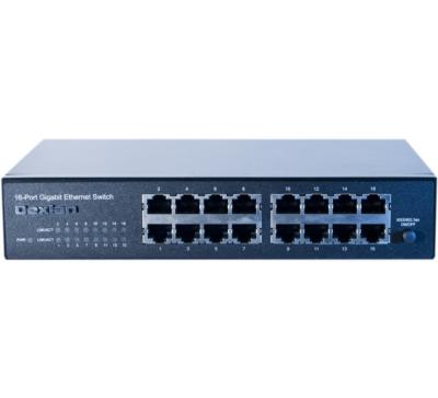 Switch 16 ports rackable 10 et 19 pouces | Compact et silencieux