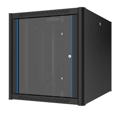 Coffret 19" - 26U 600 x 800 mm - Noir | Monté 