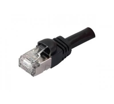 Cordon RJ45 Cat. 6 S/FTP - VoIP Slim | Noir 2m 