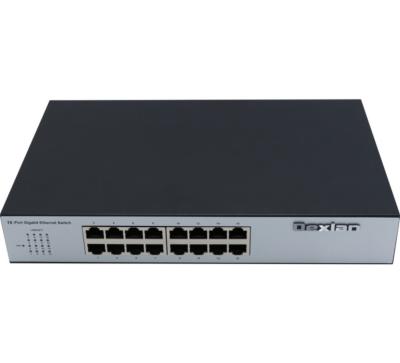 Switch rackable 16 ports Gigabit 10/100/1000 | Fanless