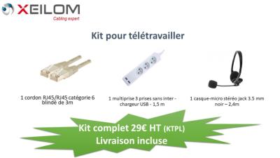 Kit pour télétravailler