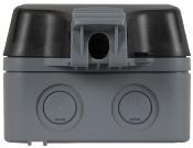 Boîtier RJ45 mural étanche IP 66 - 2 ports | Cat.6A