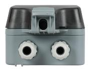 Boîtier RJ45 mural étanche IP 66 - 2 ports | Cat.6A