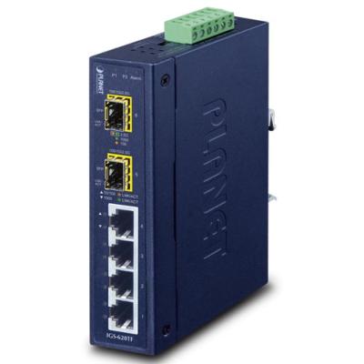 Switch industriel 4 ports 10/100/1000BASE-T + 2 ports 100/1G/2.5GBASE-X SFP