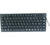 Clavier USB compact noir