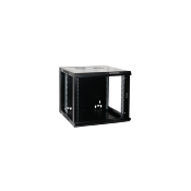 Coffret 19" - 9U 600 x 600 mm - Noire | Monté