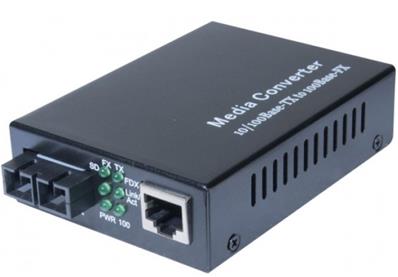 Convertisseur Gigabit  RJ45/SC monomode 