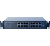 Switch 16 ports rackable 10 et 19 pouces | Compact et silencieux