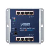 Switch industriel pour montage mural 8 ports 10/100/1000T dont 8 ports PoE+ 