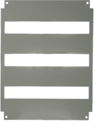 Châssis pour coffrets polyester 400x500x200 mm