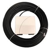 Câble abonné ftth double gaine 70m- 1 SCa/g657+ pto rectangle