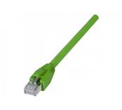 Cordon RJ45 Cat. 6A S/FTP - PUR | Vert 5m 