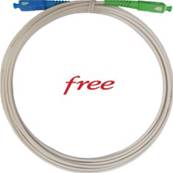 Cble fibre optique pour Freebox - SCAPC/SC | 3m