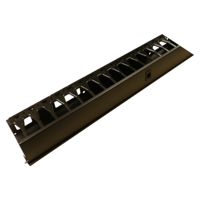 Lot de 2 goulottes verticales grande capacité pour baies 47U