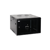 Coffret 19" - 6U 600 x 450 mm - Noir | Monté