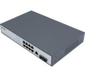 Switch 8 ports Gigabit PoE+ 140W et 2 ports SFP