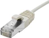 CORDON RJ45 CAT.6A S/FTP LSOH UTLRA FIN - 10M - GRIS