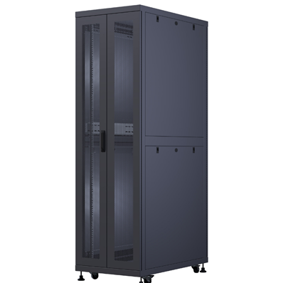 Baie Serveur 47U 600x1000 mm - Noire - Charge 1200 kg | En kit