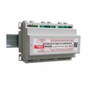 Décodeur d’étage vidéo 1 pour 10 logements - Technologie N - Rail DIN