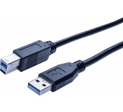Cordon USB 3.2 Gen 1 A mâle vers B femelle - 1,8 m - S/FTP